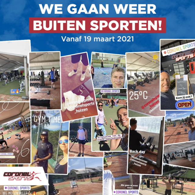 Buiten sporten | Coronel Sports Huizen