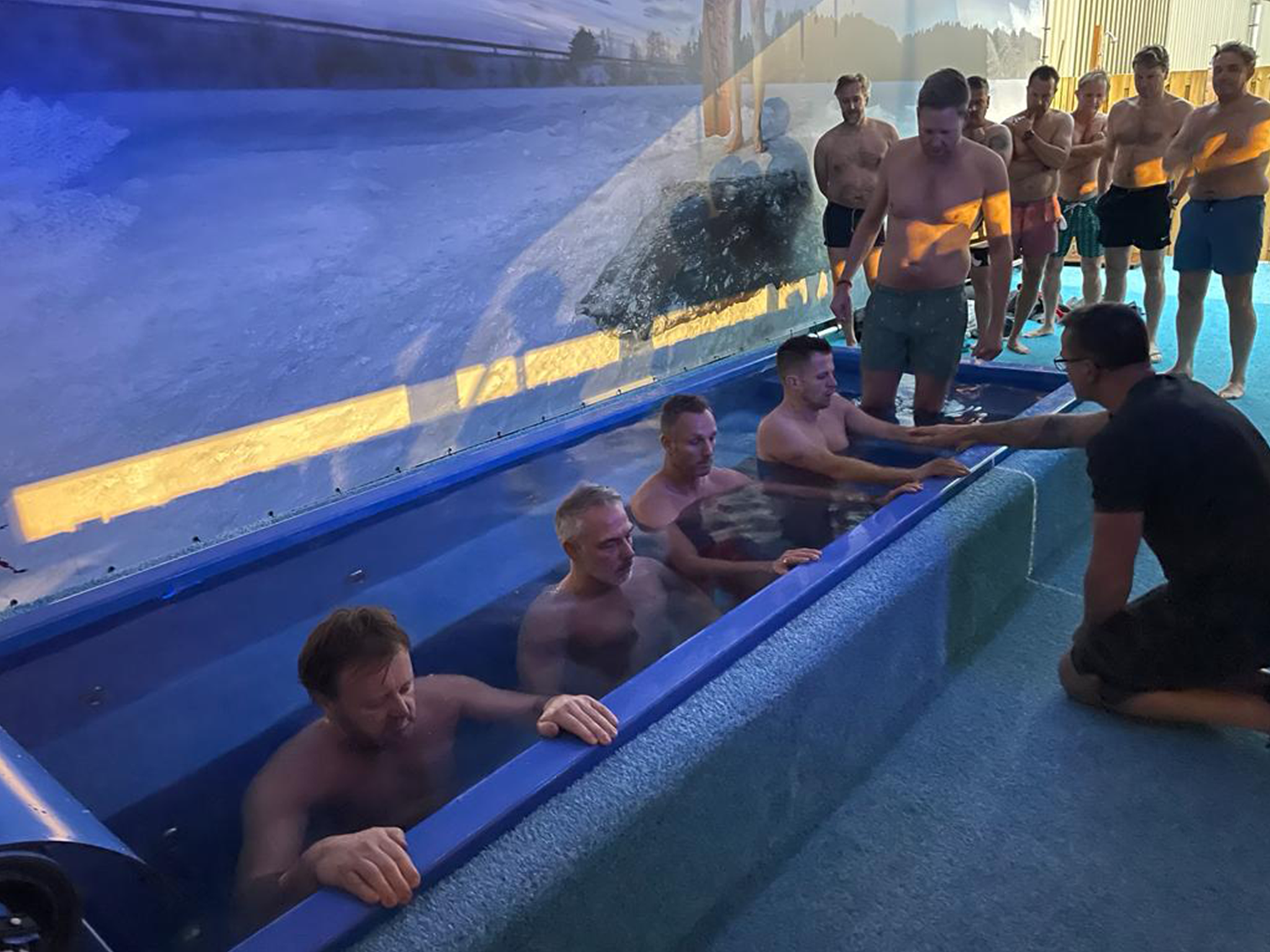 Groepsles ijsbad | Coronel Sports Huizen