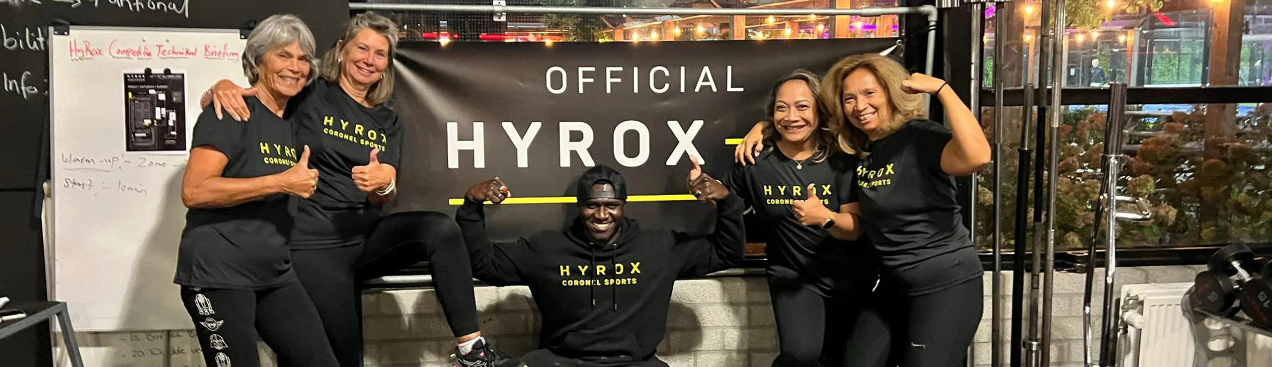 HYROX bij sportschool Coronel Sports in Huizen