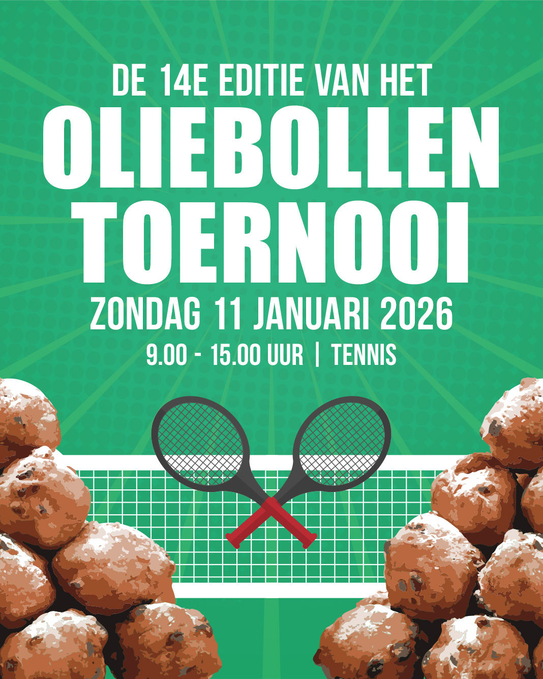 Oliebollentoernooi 2026 | tennis | Coronel Sports Huizen