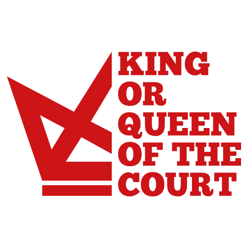 King or queen of the court logo | Coronel Sports Huizen