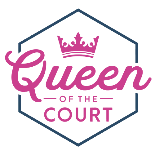Queen of the court logo | Coronel Sports Huizen