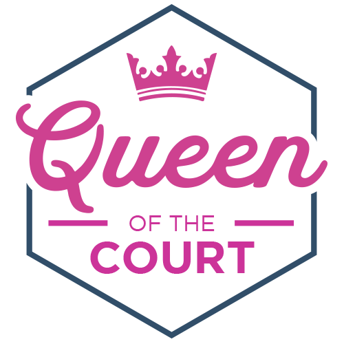 Logo Queen of the court | Coronel Sports Huizen