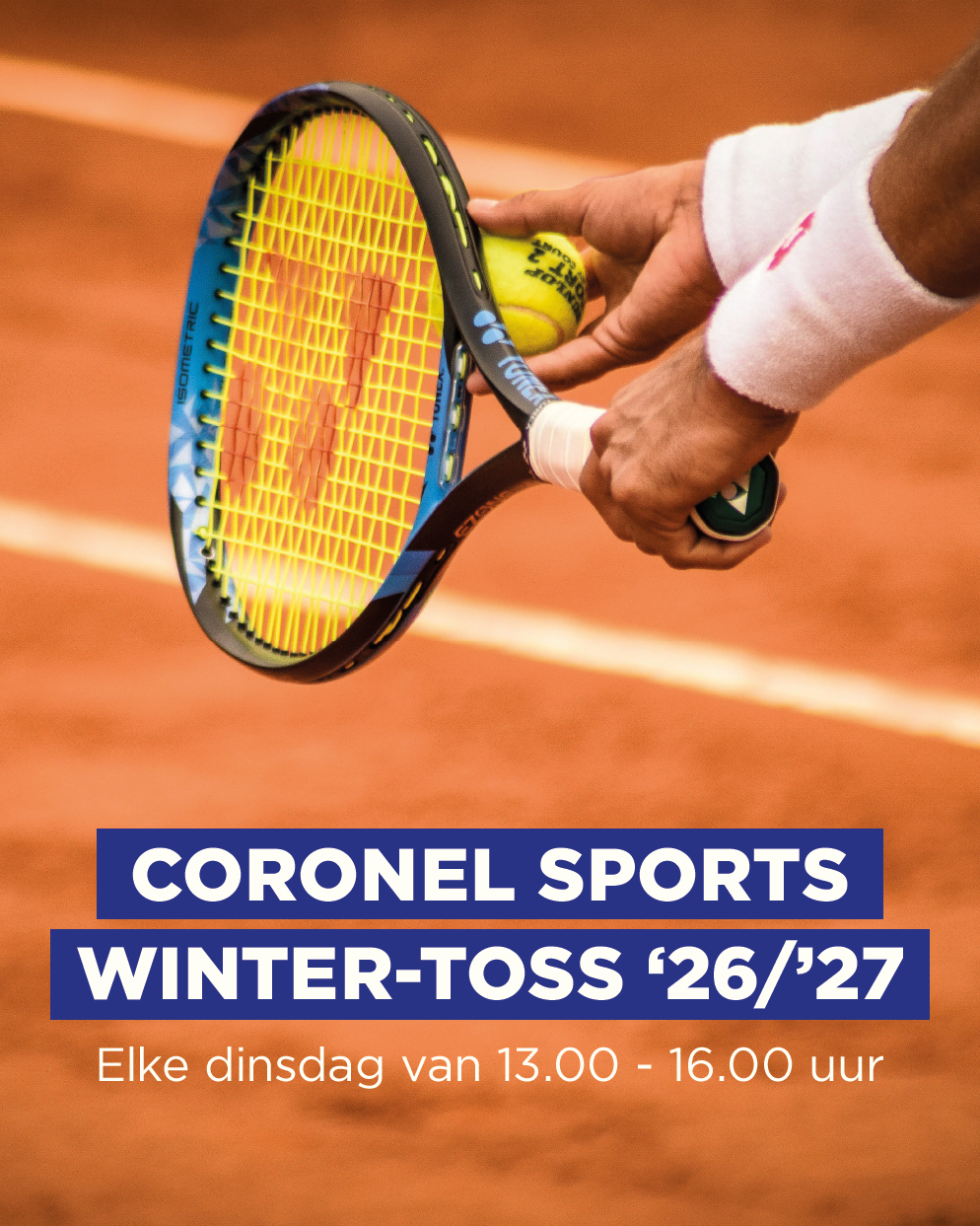 Winter toss tennis | Coronel Sports Huizen